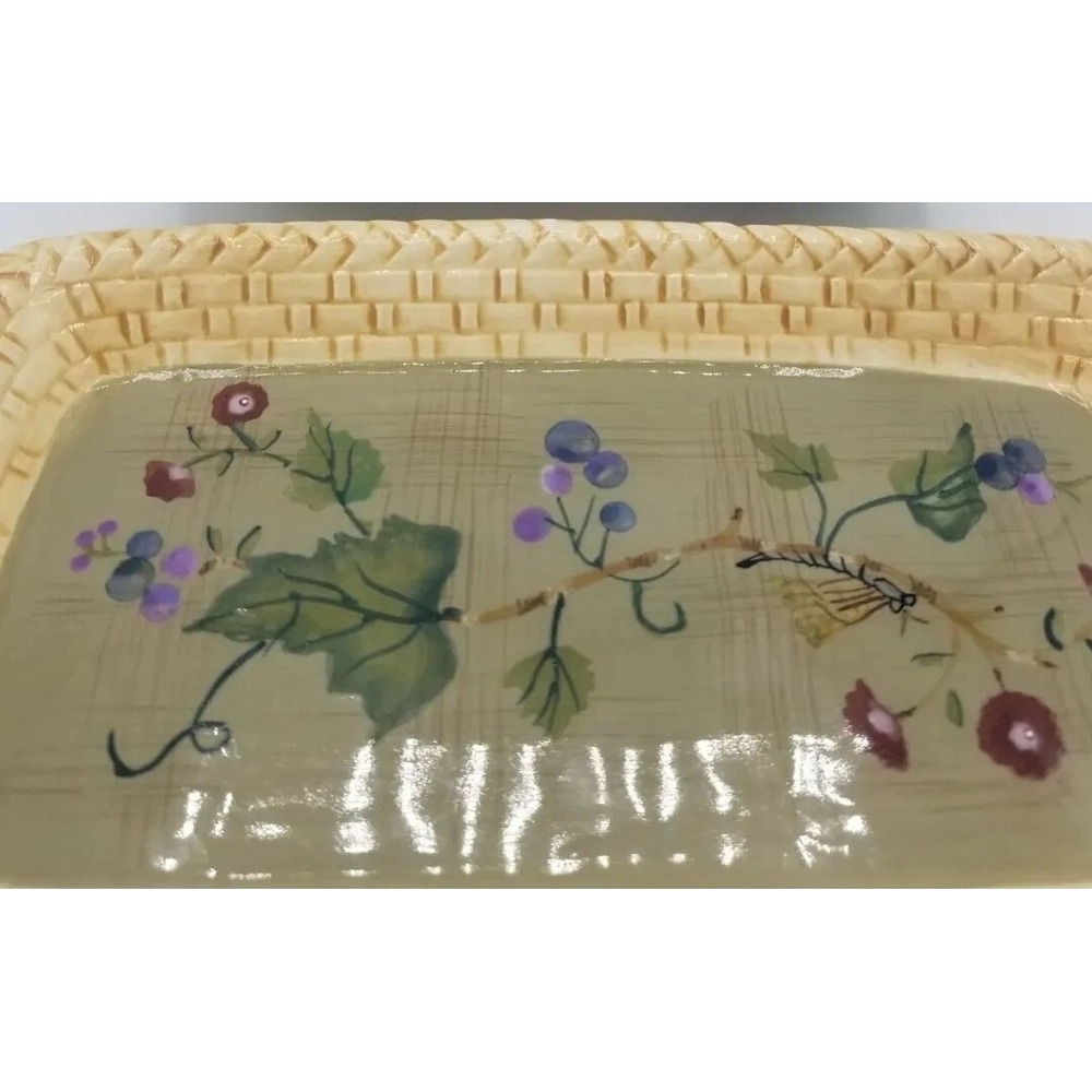 Tracy Porter Butter Dish The Claret Collection Dragonfly